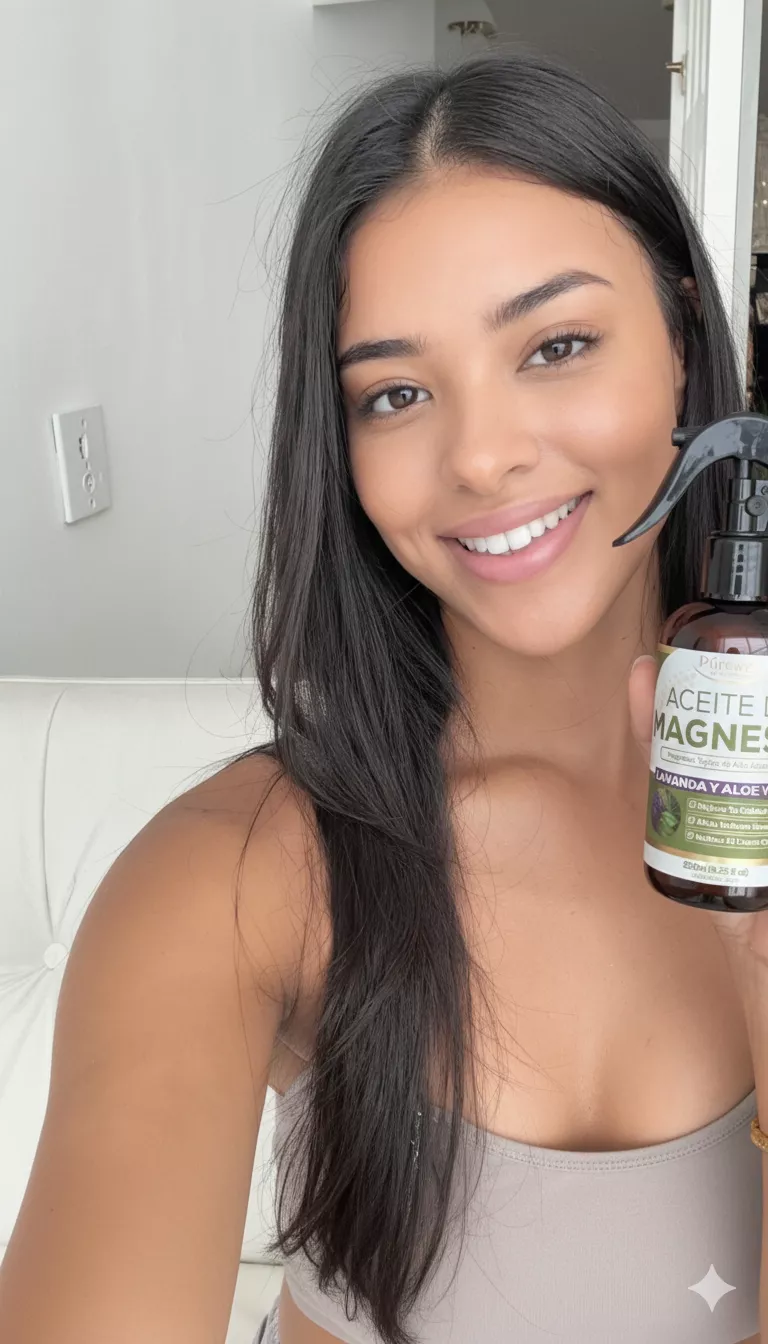 Cliente feliz usando el producto